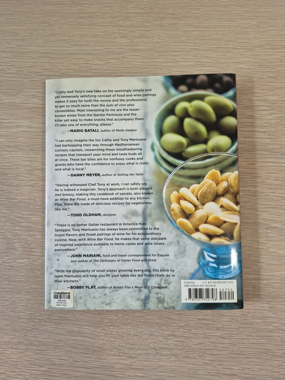 Wine Bar Food Cookbook -  Hardcover
